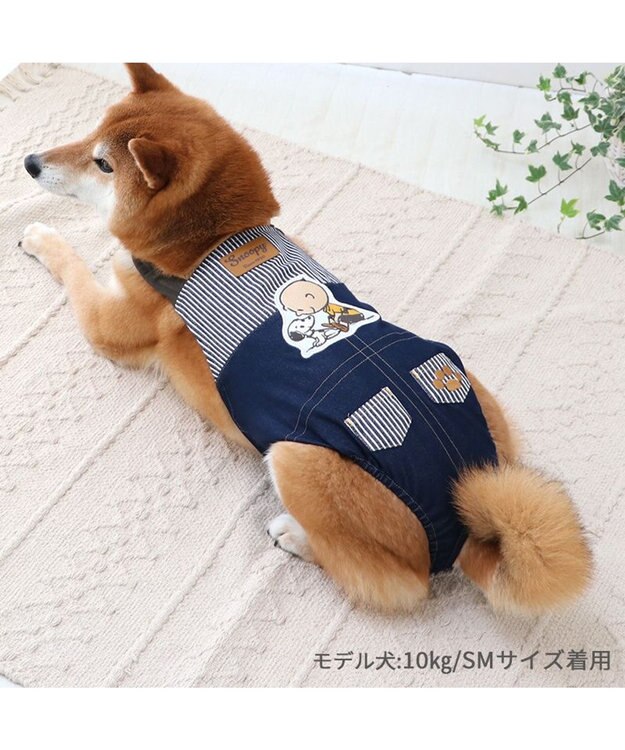 PET PARADISE スヌーピー makokoro マナーオール 《フレンズ柄》 中型犬 ピーナッツフレンズ柄