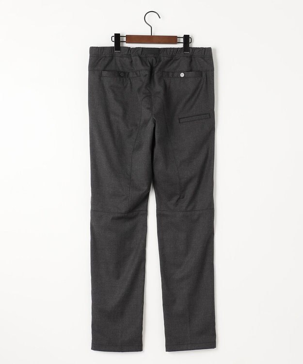 JOSEPH ABBOUD MOUNTAIN 【ストレッチ/撥水/起毛裏地/男女兼用】ウーリーウォームレイヤー クライミング パンツ グレー系