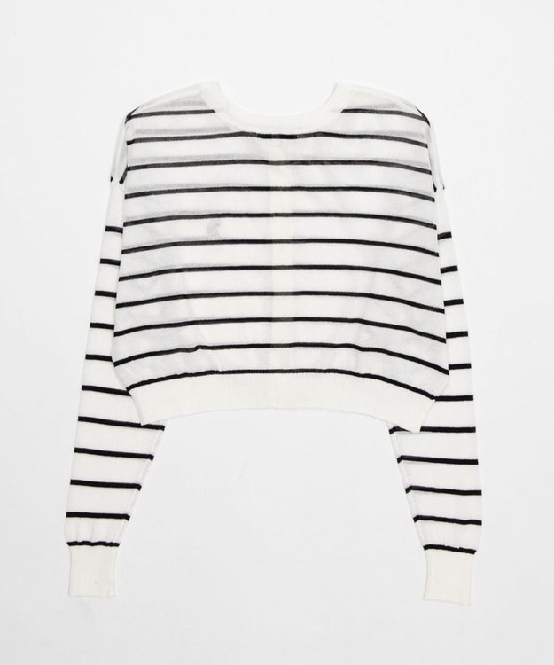 WEGO U.S. POLO ASSN.別注 シアーカーデ ホワイトボーダー