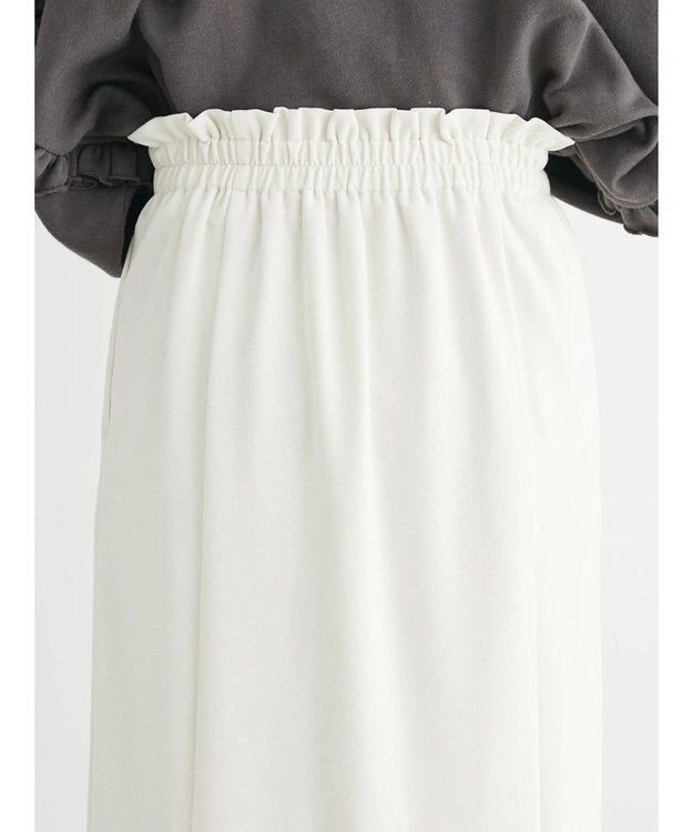 Green Parks ストレッチマーメイドスカート Ivory