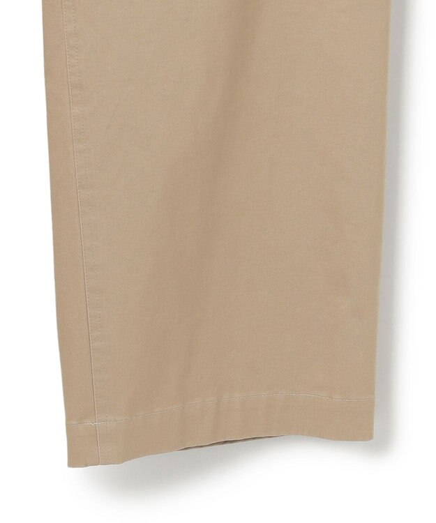 23区 コットンギャバ チノ パンツ ベージュ