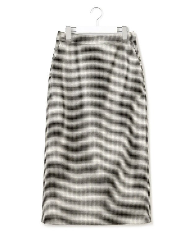 23区 L ガンクラブチェック タイトスカート ブラック系3