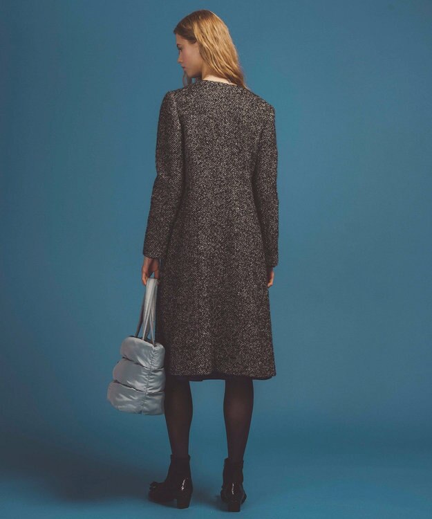 TOCCA 【消臭】SNOWBERRY POCKET TWEED コート ブラック系5