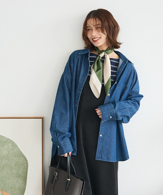 Green Parks デニムシャツ