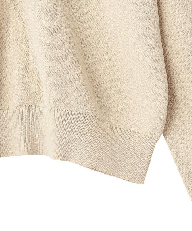 YECCA VECCA 2wayレイヤード風ポロニット Light Beige