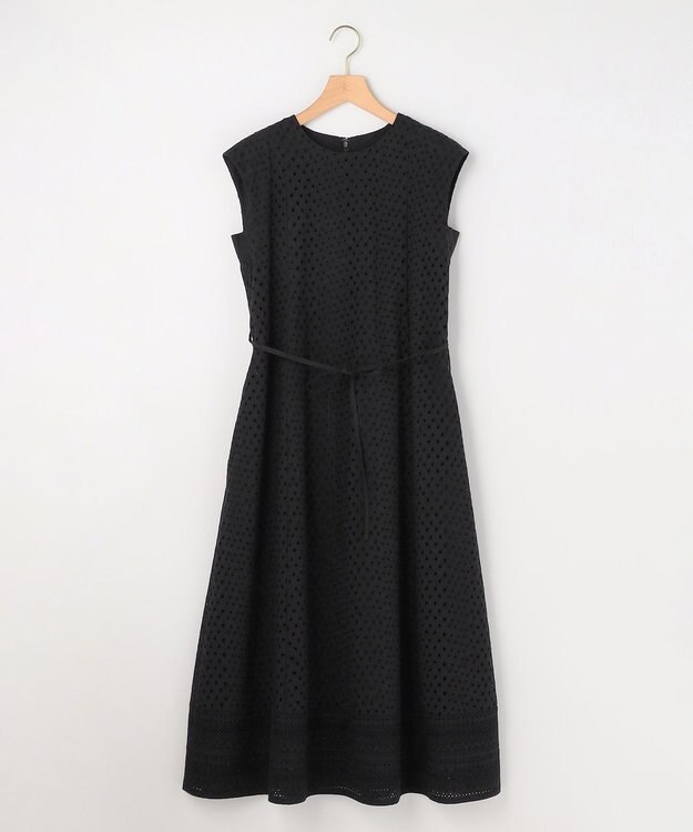 組曲 【先行予約】エンブロイダリーレース ワンピース ブラック系