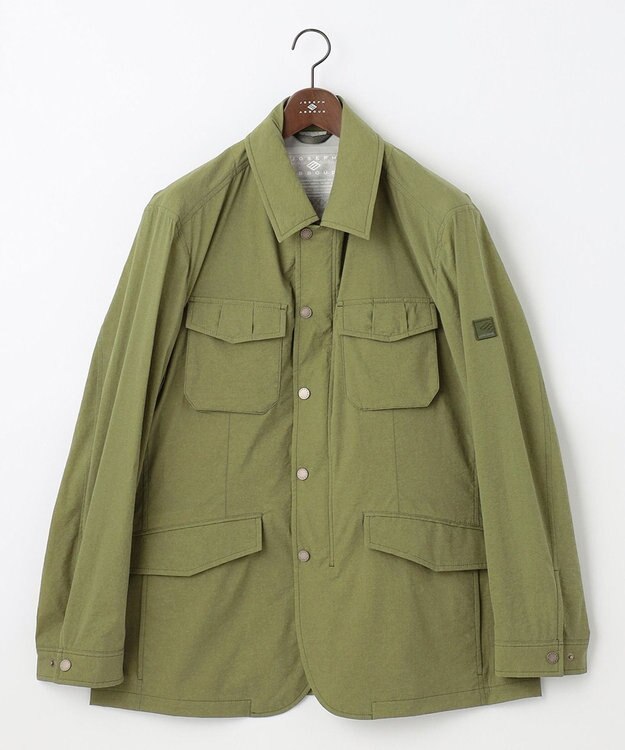JOSEPH ABBOUD 【キングサイズ・ストレッチ/ECO撥水】アクティブレジャーブルゾン グリーン系