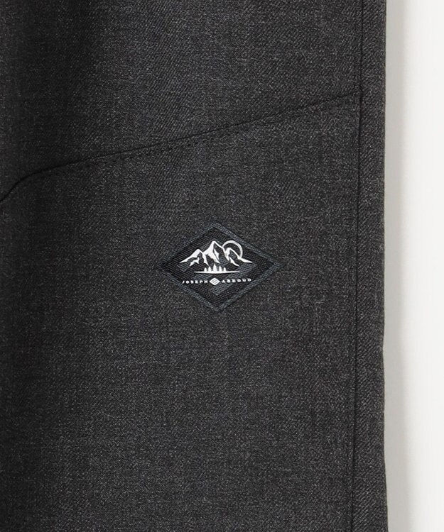 JOSEPH ABBOUD MOUNTAIN 【ストレッチ/撥水/起毛裏地/男女兼用】ウーリーウォームレイヤー クライミング パンツ グレー系