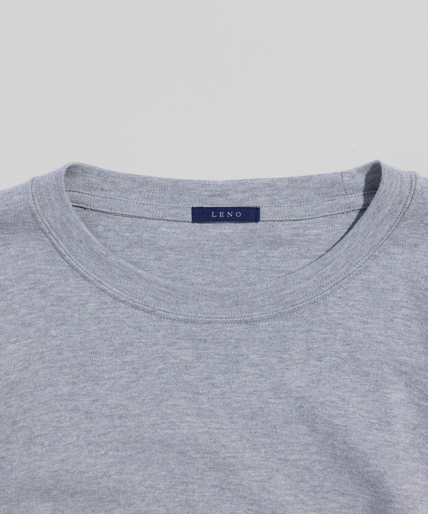 LENO CREWNECK PULLOVER《UNISEX》クルーネックカットソー HEATHER GRAY