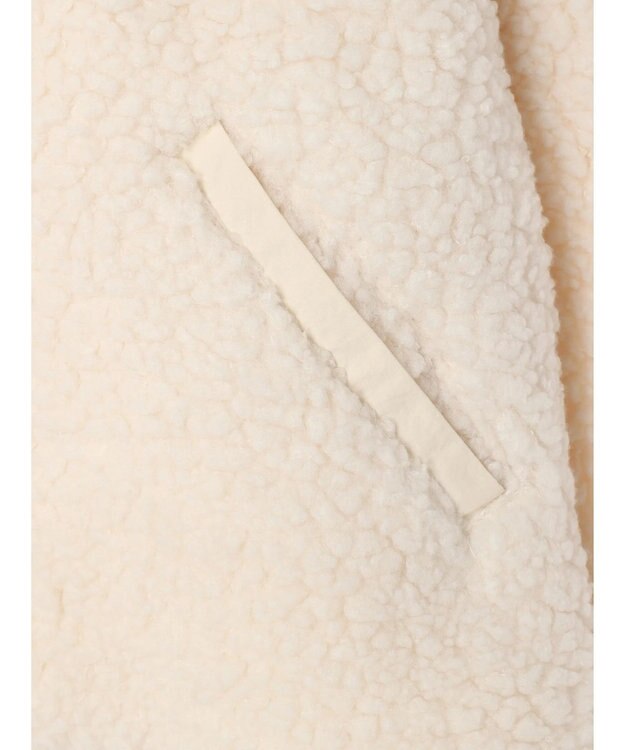 Green Parks ・Ｄｏｕｂｌｅ　Ｆｌａｇｓ　　ボアブルゾン Ivory