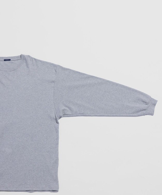 LENO CREWNECK PULLOVER《UNISEX》クルーネックカットソー HEATHER GRAY