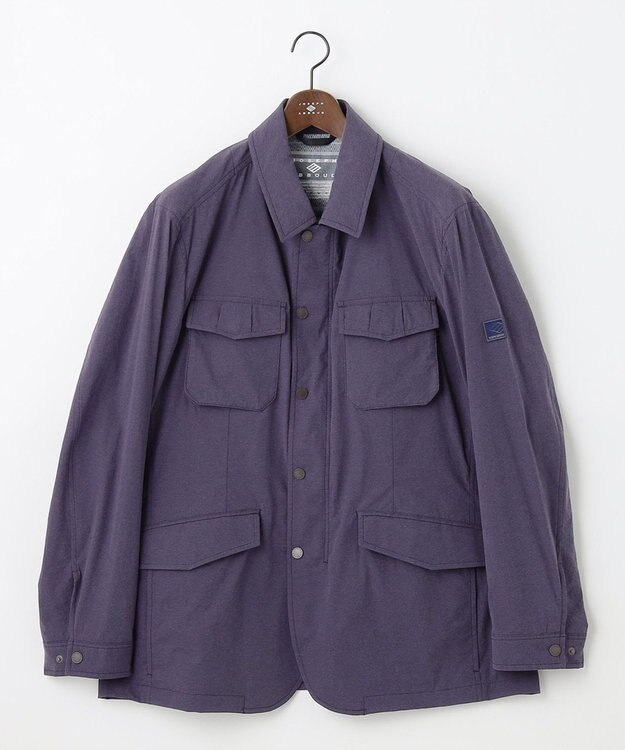 JOSEPH ABBOUD 【キングサイズ・ストレッチ/ECO撥水】アクティブレジャーブルゾン パープル系