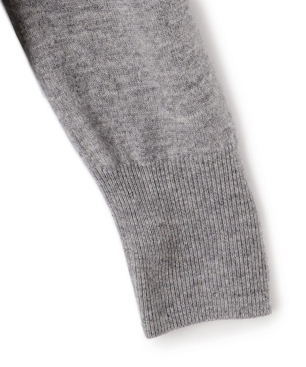 ICB 【洗える】 ジュエルニットプルオーバー ライトグレー系