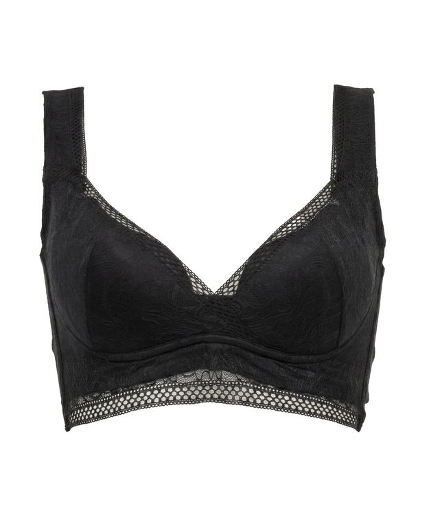 BRADELIS New York 【BRADELIS Me】Dreamy Night Bra ノンワイヤー ナイトブラ 補正下着 ブラック