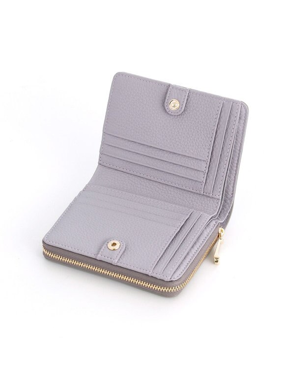 IBIZA コンビナシオン　ラウンドファスナー財布 キャメル