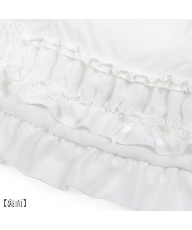 PET PARADISE cherircouture レースフリル カート用 クッション ホワイト