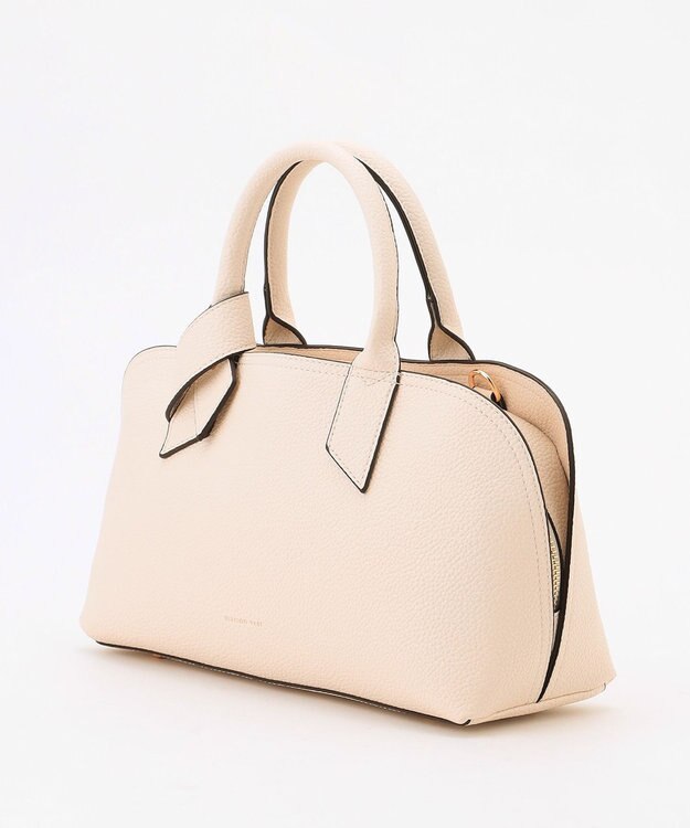 LA BAGAGERIE 【maison vert】 【軽量】リボンワイド２WAYショルダー アイボリー