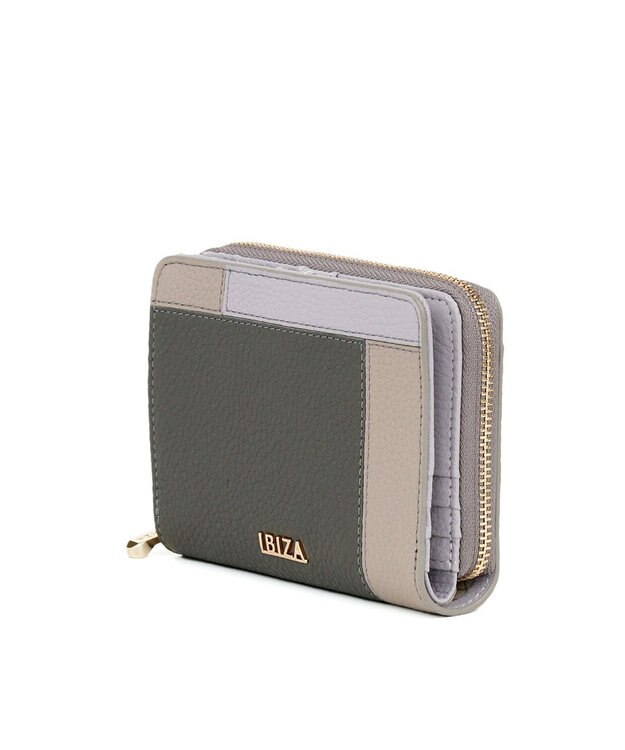 IBIZA コンビナシオン　ラウンドファスナー財布 キャメル