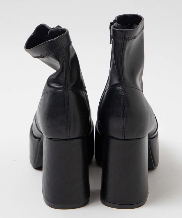 WEGO ストーム付きストレッチショートブーツ ブラック