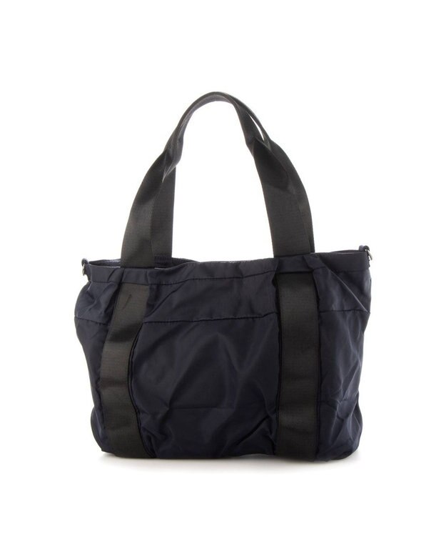 Y'SACCS 【Y’SACCS vous et】ワイドハンドル2wayトート ネイビー