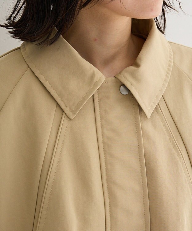 Green Parks 衿付きバルーンブルゾン Beige