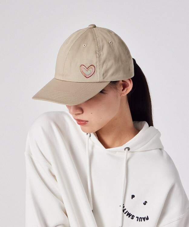 Paul Smith ドゥードゥル キャップ ライトベージュ