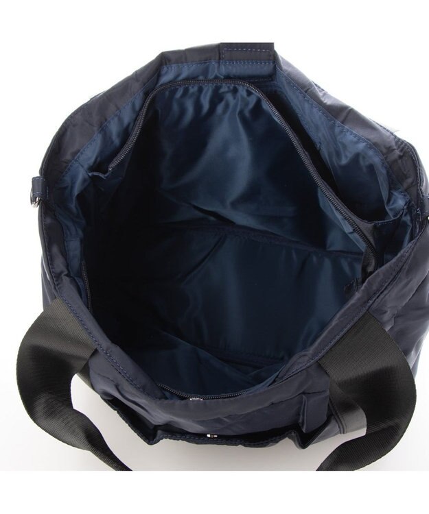 Y'SACCS 【Y’SACCS vous et】ワイドハンドル2wayトート ネイビー