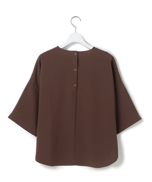 J.PRESS YORK STREET 【WOMEN】ドルマンシルエット ブラウス ブラウン系