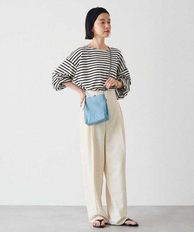 russet ナイロンミニショルダーバッグ(Z-235) L.Blue