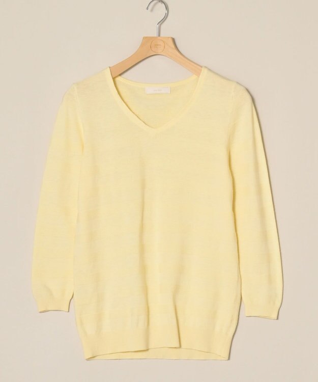 ONWARD Reuse Park 【any SiS】ニット春夏 イエロー