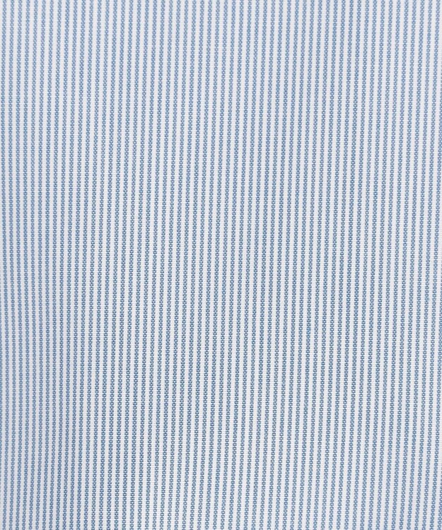 J.PRESS LADIES L 【洗える・接触冷感・UVケア】エステネージュストライプ シャーリング  ブラウス ブルーストライプ系