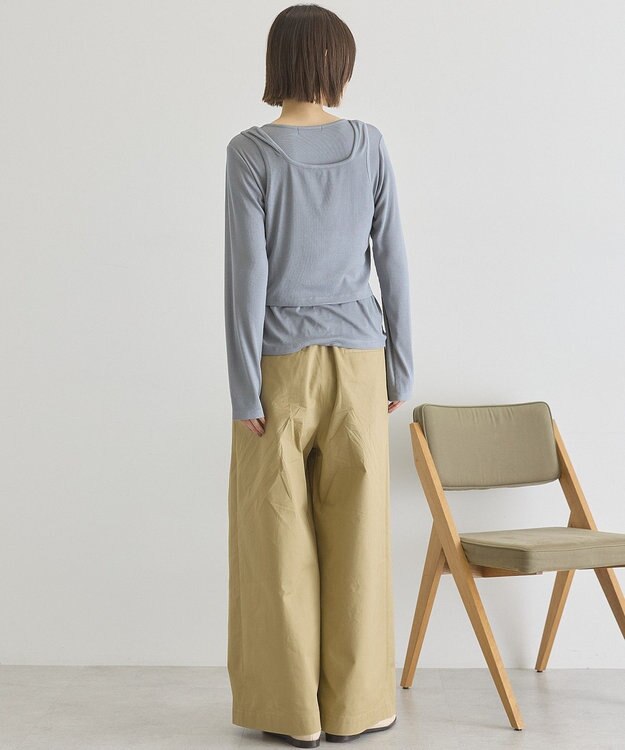 AMERICAN HOLIC 【2点セット】カーディガン+タンクトップ Gray