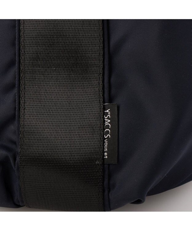 Y'SACCS 【Y’SACCS vous et】ワイドハンドル2wayトート ネイビー