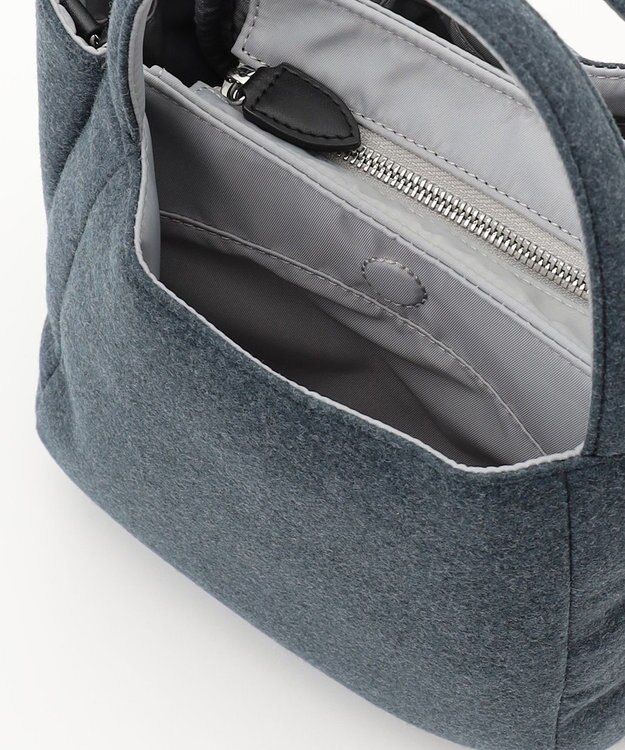 Y'SACCS フェルトトート　SSサイズ ダークグレー