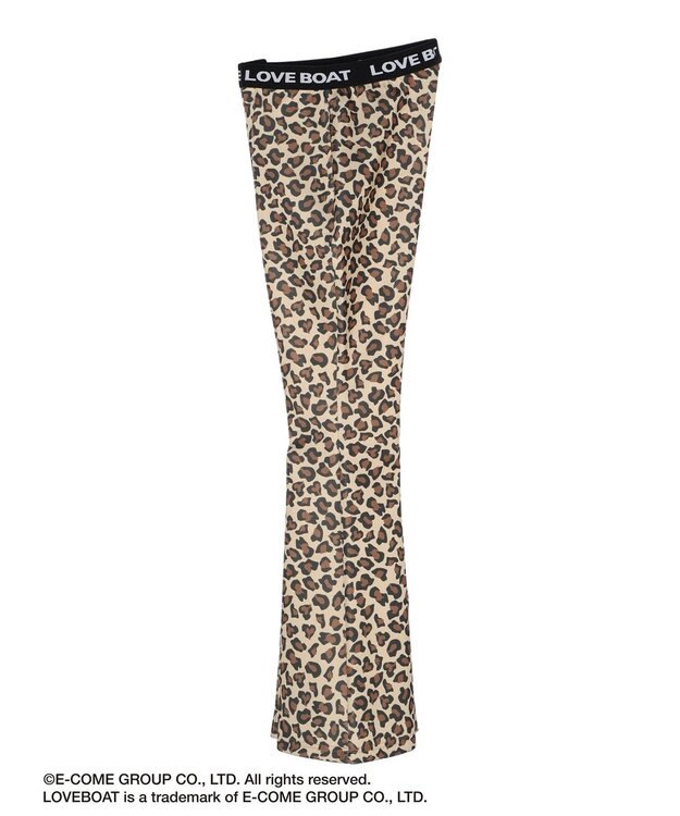 Green Parks ■別注　ＬＯＶＥ　ＢＯＡＴ　フレアパンツ Leopard