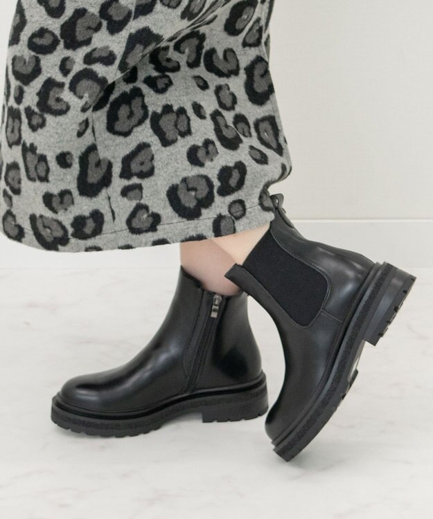 Bridget Birkin 【Bridget Birkin】バックループサイドゴアブーツ ブラック