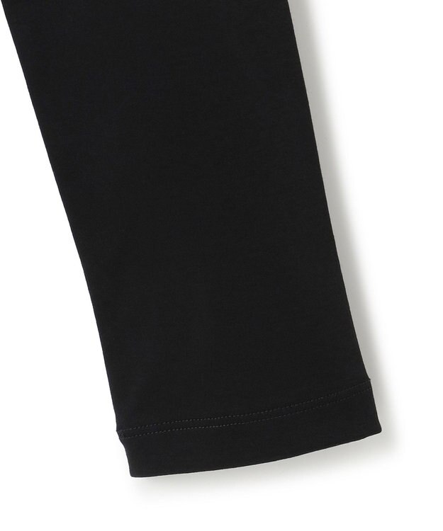 ICB L 【洗える】 シンプルジャージー ハイネックプルオーバー ブラック系