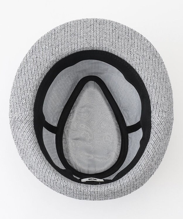 JOSEPH ABBOUD 【JAPANファブリック//軽量】和紙リングラッセルハット ライトグレー系