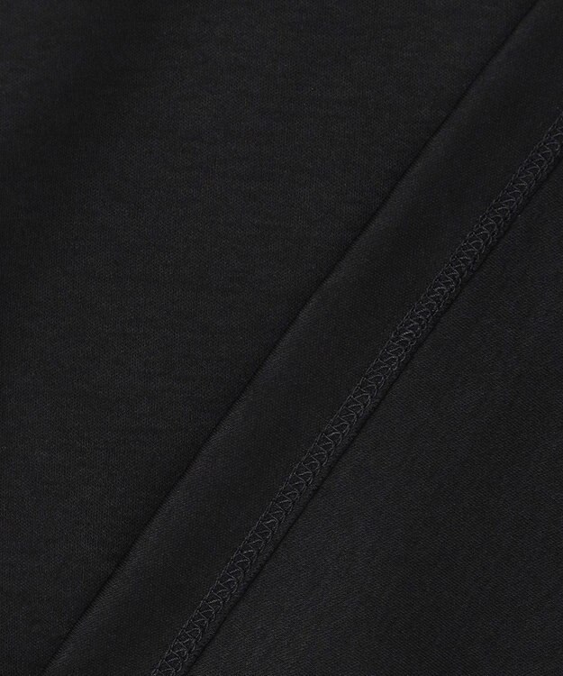 ICB L 【洗える】 シンプルジャージー ハイネックプルオーバー ブラック系