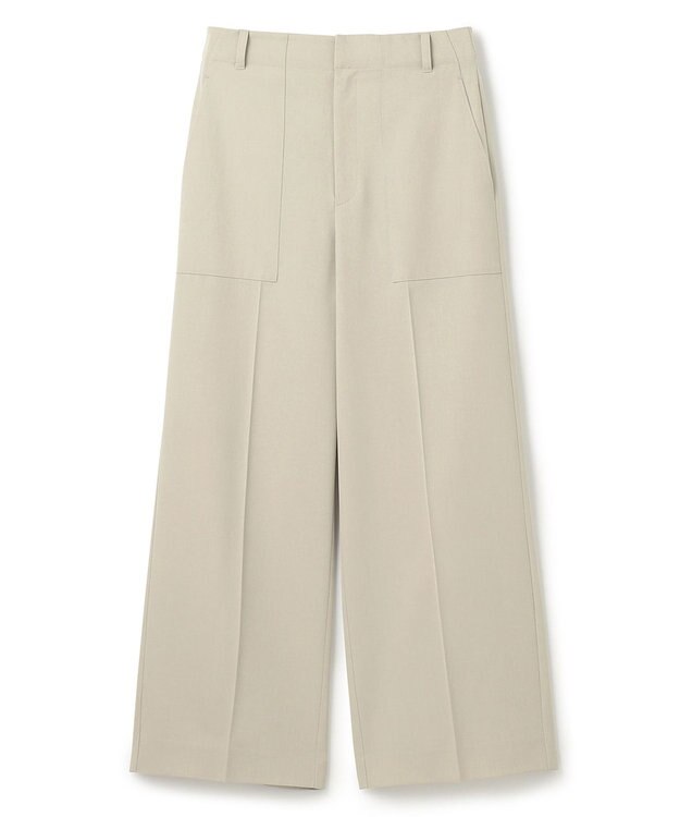 UNFILO TENNEN TOUCH ワイドパンツ ベージュ