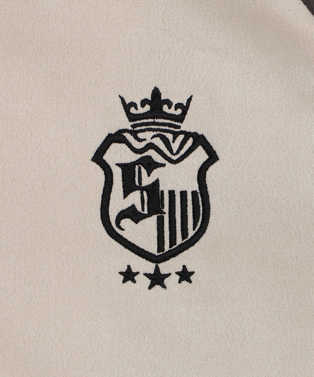 WEGO 【ユニセックス着用ITEM】フェイクスウェードトラックジャケット グレー