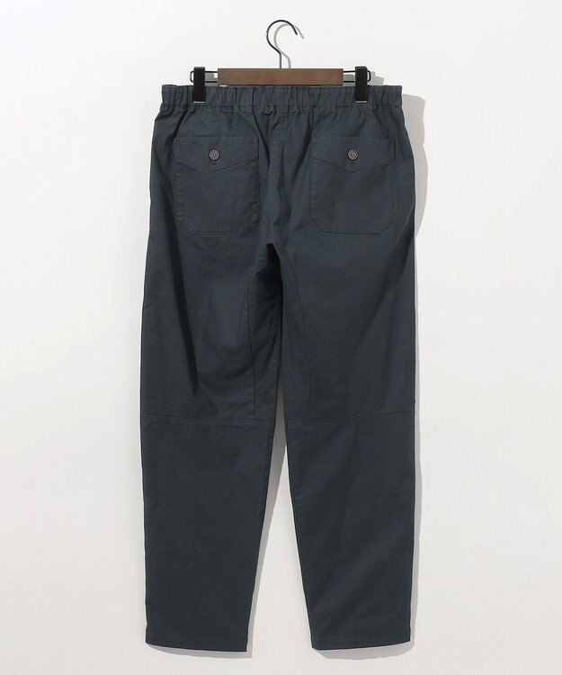 JOSEPH ABBOUD MOUNTAIN 【JAPANファブリック/ストレッチ】ビックライズストレッチ ベイカー パンツ ネイビー系
