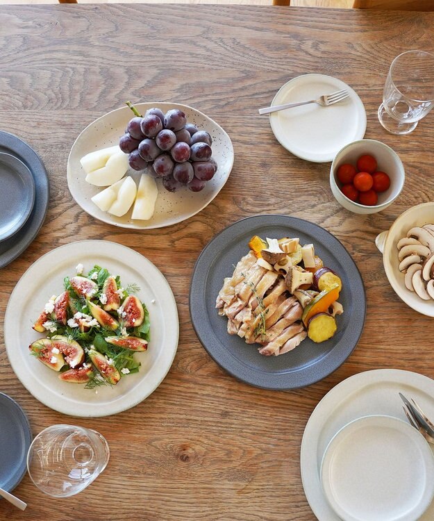 aito製作所 翠　大皿 空色ねず_288039