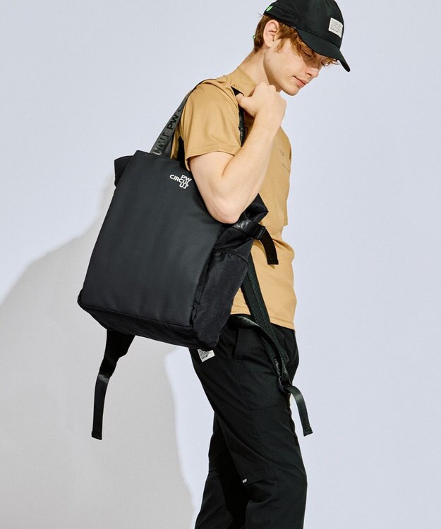 PW CIRCULUS 【UNISEX】NEW！　2WAYトートバッグ  ゴルフ ブラック系