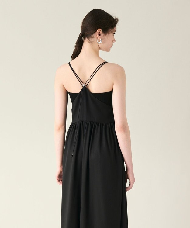 GRACE CONTINENTAL アメスリキャミサロペット ブラック