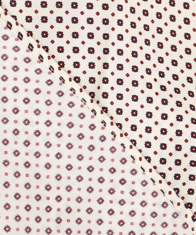 JOSEPH ABBOUD 【サスティナブル素材】小紋プリント シャツ ワイン系5