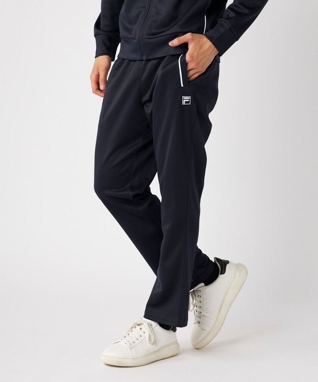 FILA GOLF／marie claire 【FILA GOLF】スタンダードロングパンツ ネイビー
