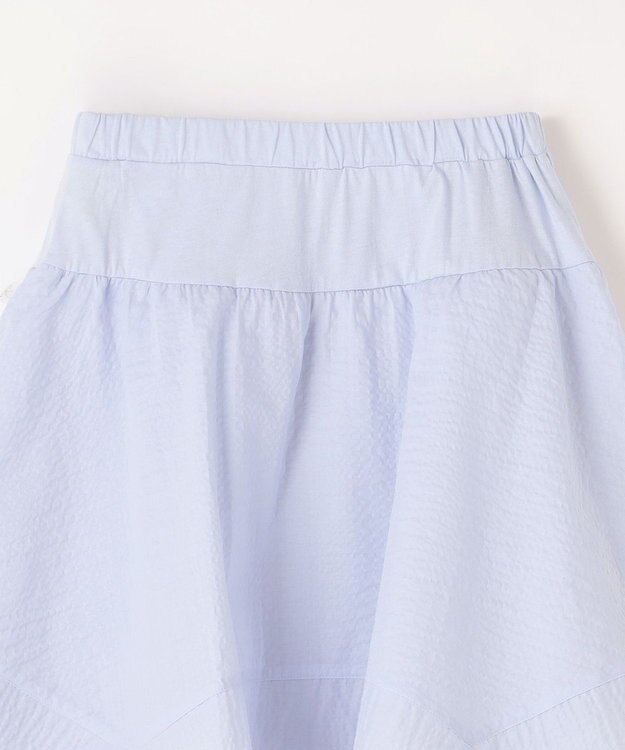 組曲 KIDS 【150-160㎝】イレギュラーヘム キュロット スカイブルー系