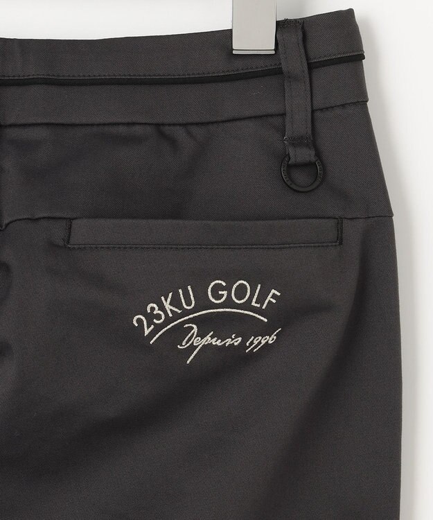 23区GOLF 抜群のストレッチで快適◎【WOMEN】【WEB&一部店舗限定】ハイパワーストレッチ ベーシックパンツ ブラック系
