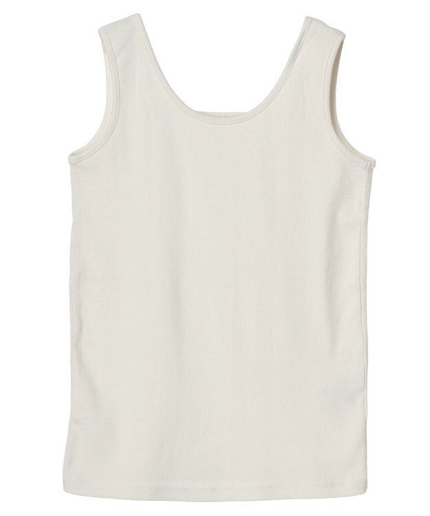 Green Parks ＢＰ　２ＷＡＹリブタンクトップ Ecru